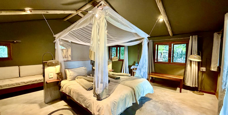 Luxury Tented Chalet