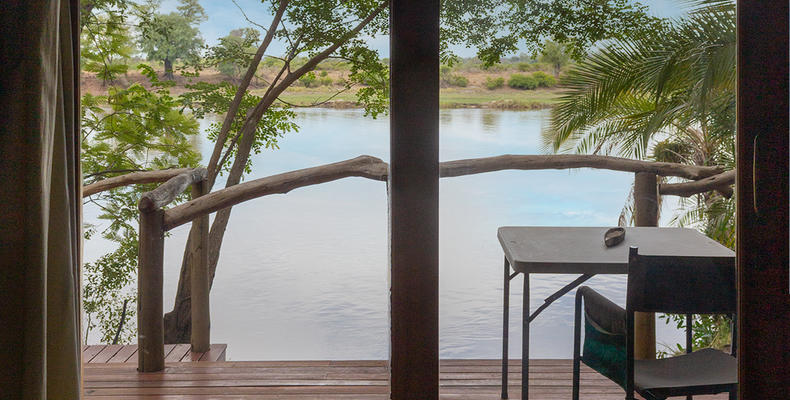 Ndhovu Safari Lodge - View from the Safari Tent