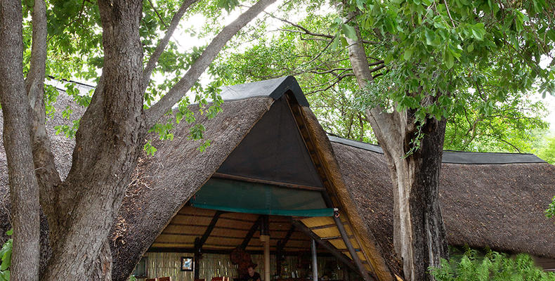 Ndhovu Safari Lodge - Main entrance