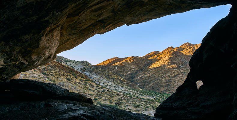 Gamsberg from the Bushman cave