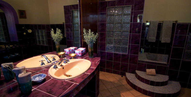 Bathroom of the Leopard Suite