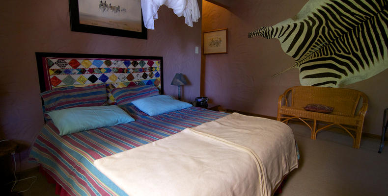 Interior - Bedroom Of the Zebra Suite