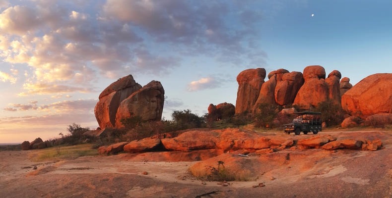 Ancient rock formations