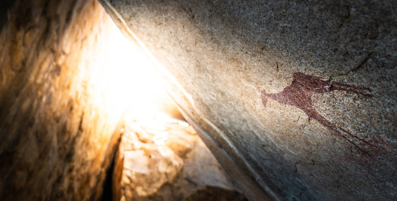 Many Rock Art Sites at Ai Aiba