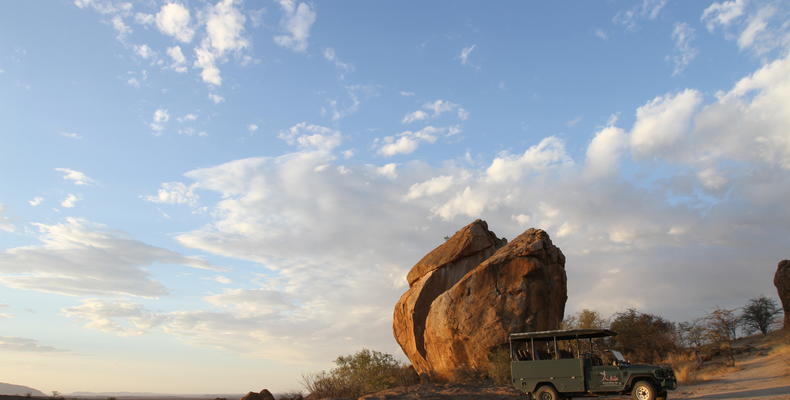 Ancient rock formations