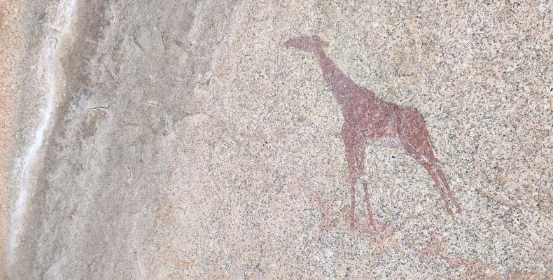 Rock art at Ai Aiba