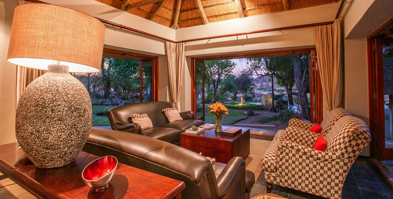Main indoor sitting area