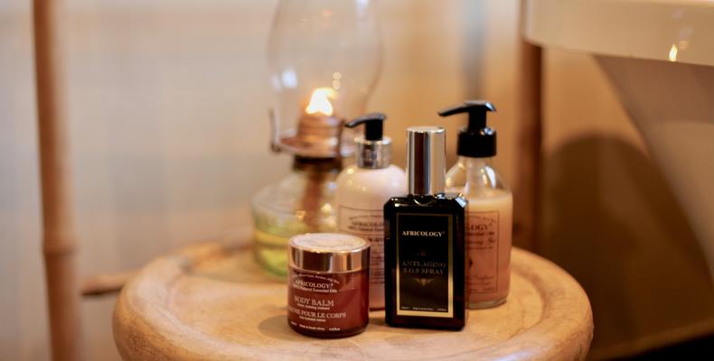Luxury mind and body healthy and beauty products.