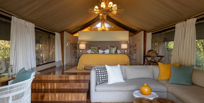 Luxury tented suite - Interior