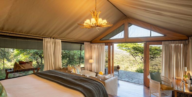 Luxury tented suite - Interior