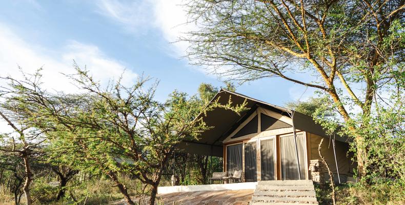 Luxury tented suite - exterior