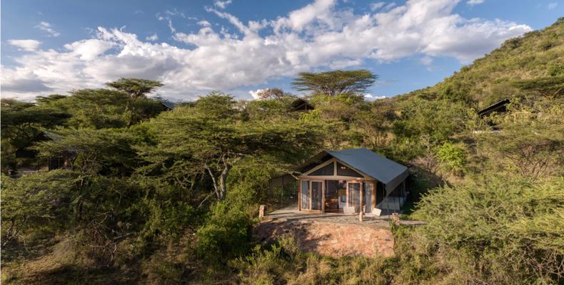 Luxury tented suite - exterior