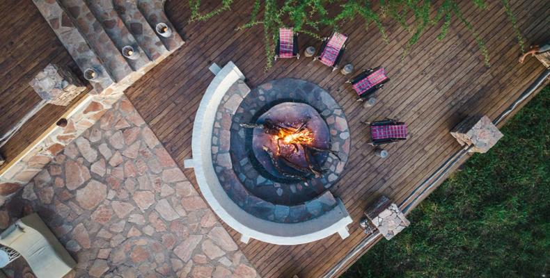 TAASA Lodge - firepit