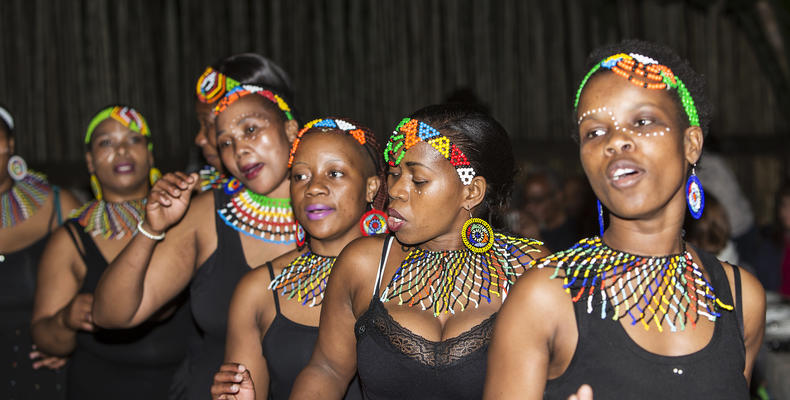 Zulu dancing