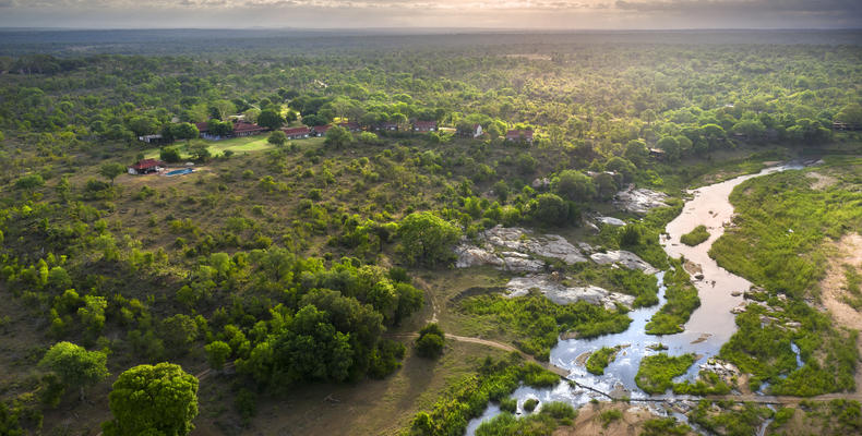 Kirkman's Kamp - Bird Eye View