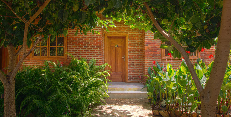Chalet entrance