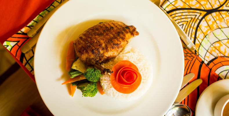 Plate service - chicken breast