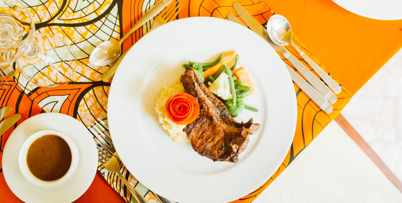 Plate service - Pork chop