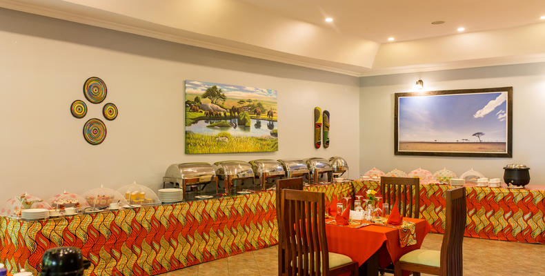 Indoor restaurant