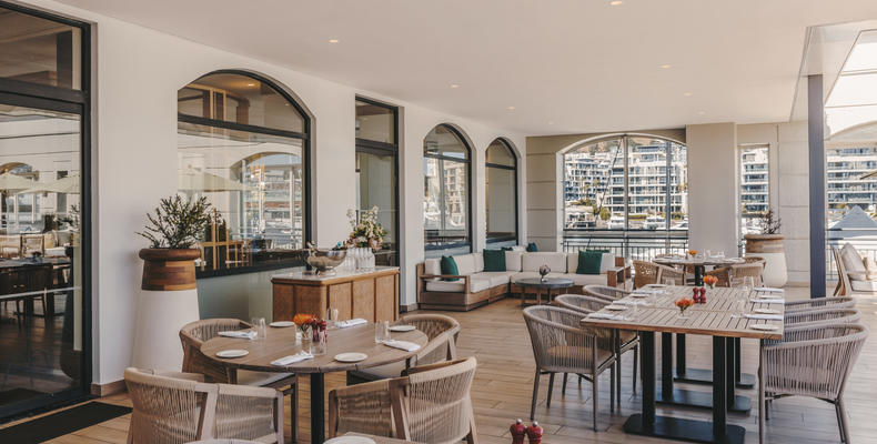 Pool Deck & Restaurant