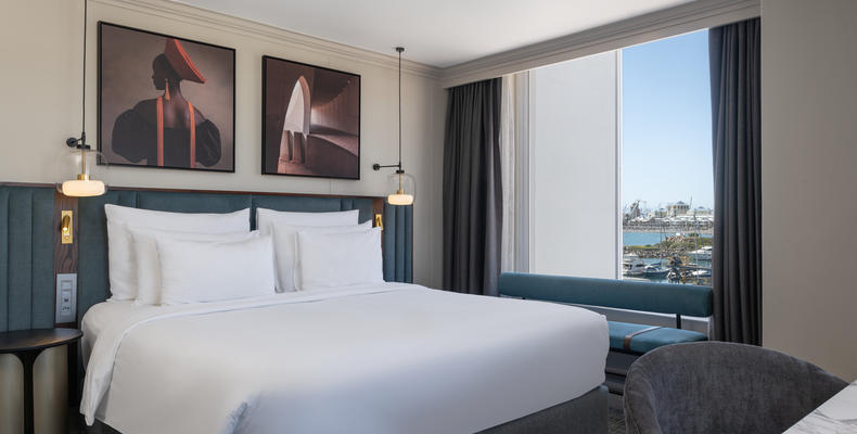Radisson Collection Hotel, Waterfront Cape Town. Collection Superior Room with Marina View