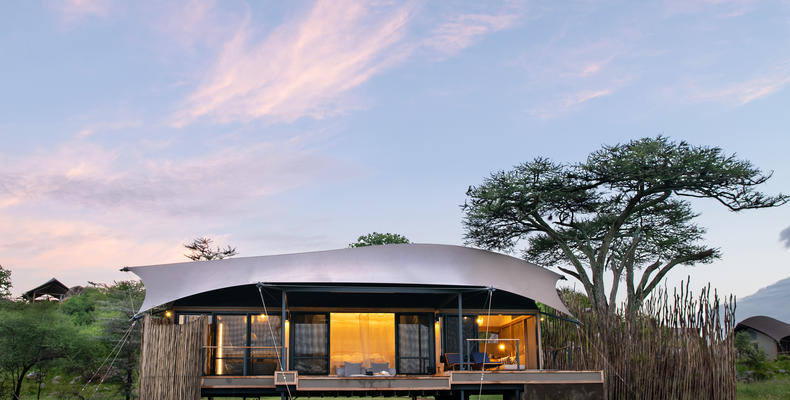 Exterior view of the standard suite