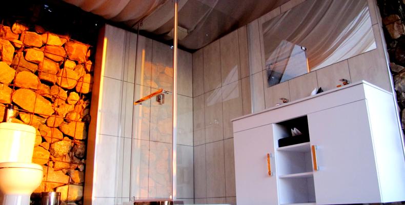En-suite Bathroom of the Tented Camp