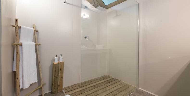 Luxury Safari Tent Shower