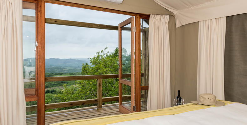Luxury Safari Tent View