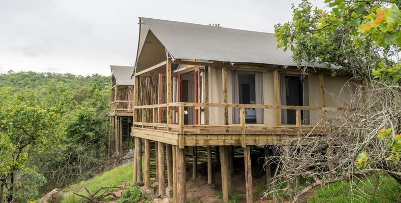 Luxury Safari Tent Exterior
