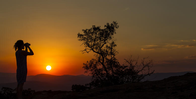 Sunset from the Estate