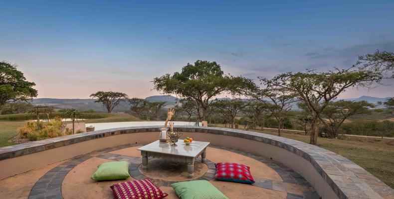 Muluwa  Main Lodge Boma Area