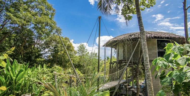 Entrance To TreeHouse Villa