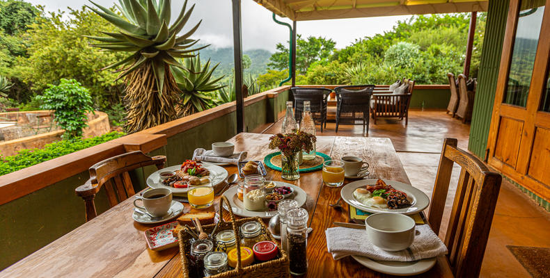 Breakfast al fresco