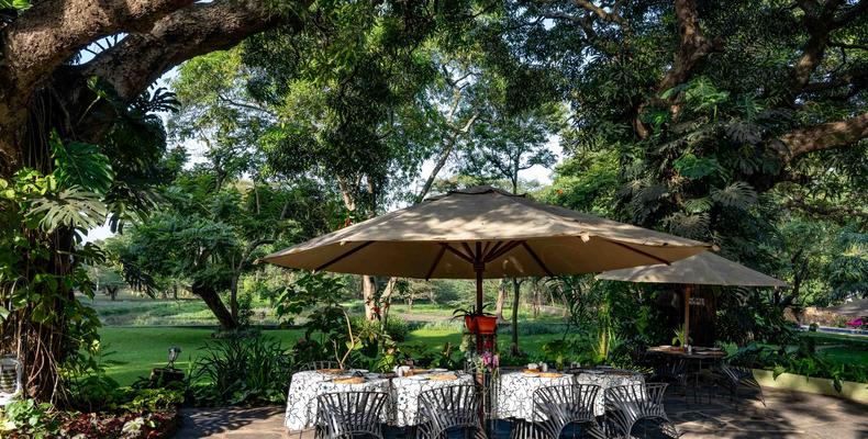 Outdoor restaurant