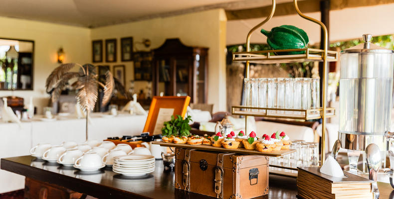 Main areas at Cottars 1920s Camp