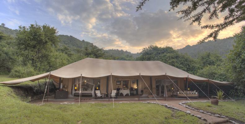 Cottar's 1920s Camp Family Tent