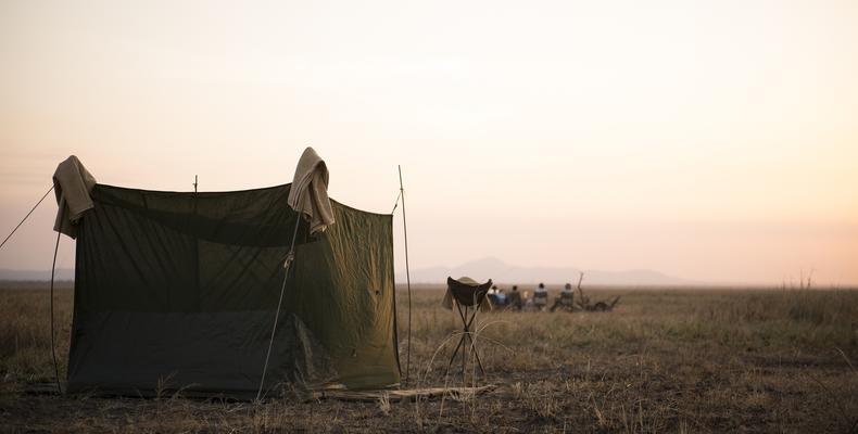 Fly camping