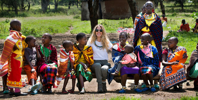 Klein's Camp community visit