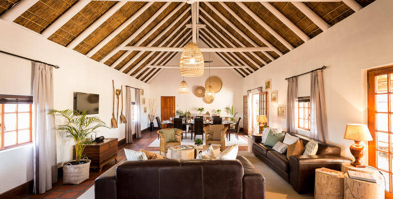 Open-plan Lounge Roam Safari Lodge