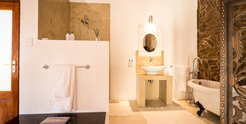 Open Bathroom in Main Room