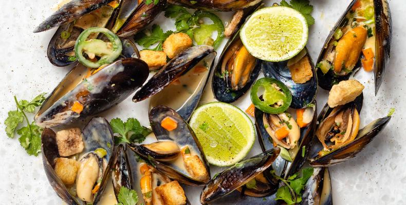 Steamed Mussels 