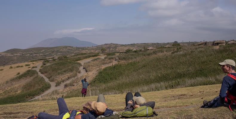 Taking in the view by Naiobi Village 