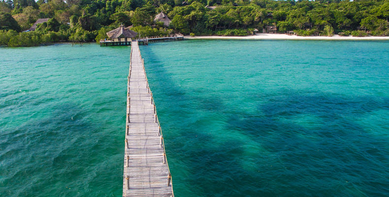 Aerial View of the Jetty