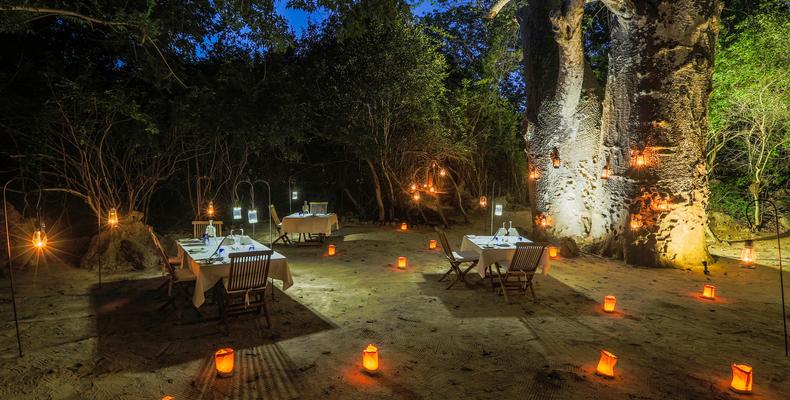 Azura Quilalea Private Island - Baobab dinner