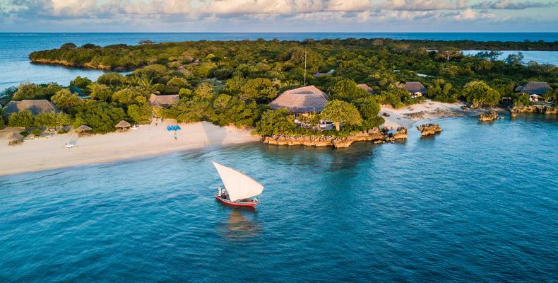 Azura Quilalea Private Island - Aerial View