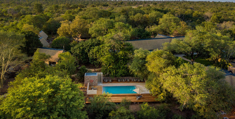 Aerial of Pool 