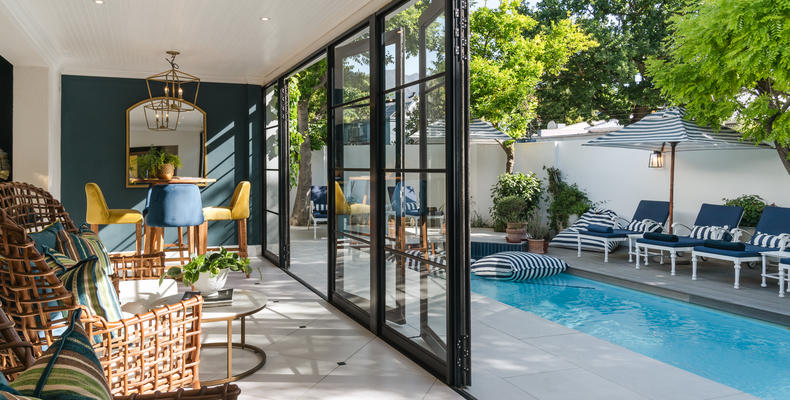 Lounge and Pool Area