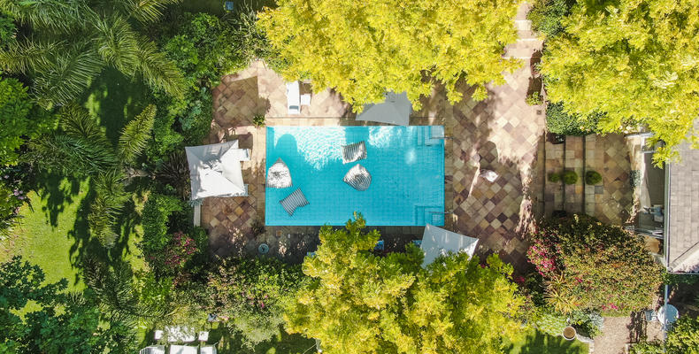 View of Pool from Above