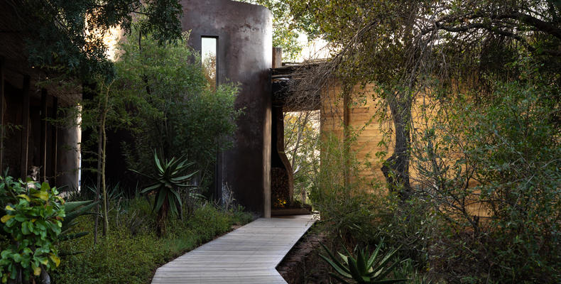 Singita Lebombo Lodge Entrance Way